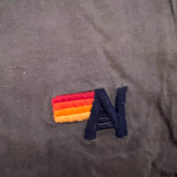 Aviator Nation Blue Tee with Logo - Picture 4 of 5